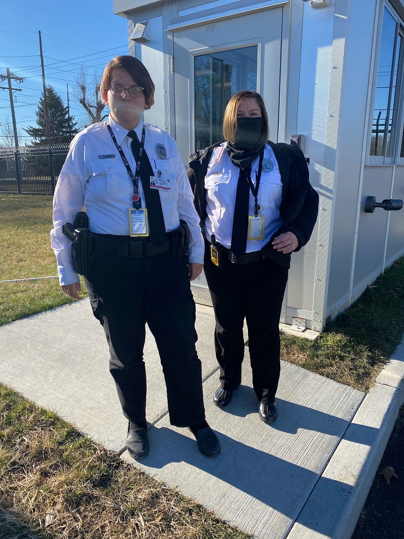 One of our security guards