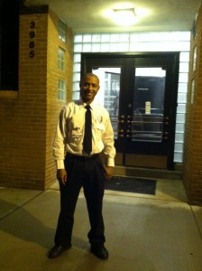 One of our security guards in Houston